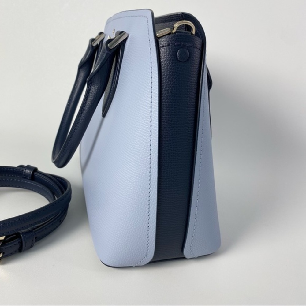 Kate Spade Darcy Small Satchel Bag  in Colorblock Pale Hydrangia Multi - Picture 10 of 12
